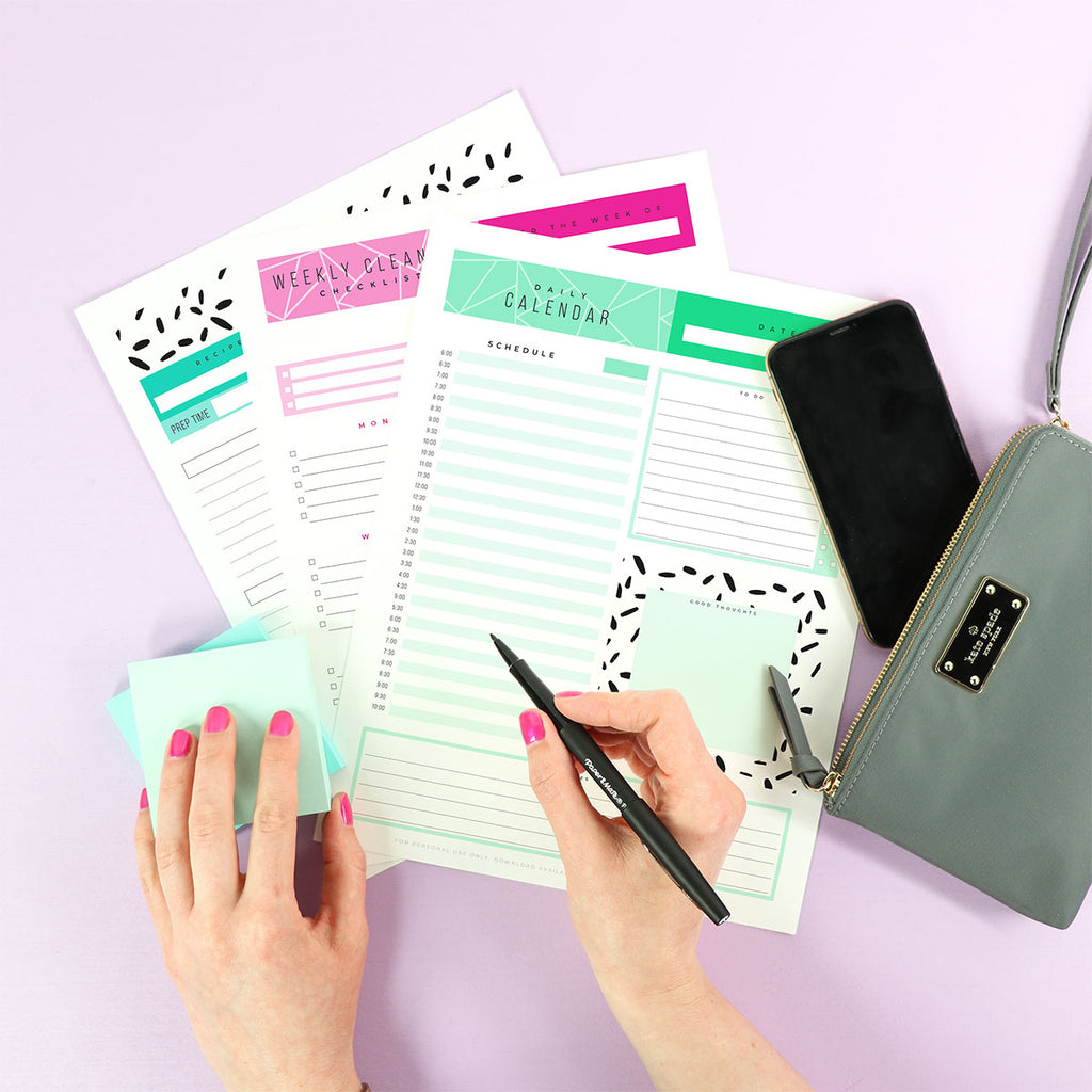 New Editable Planners