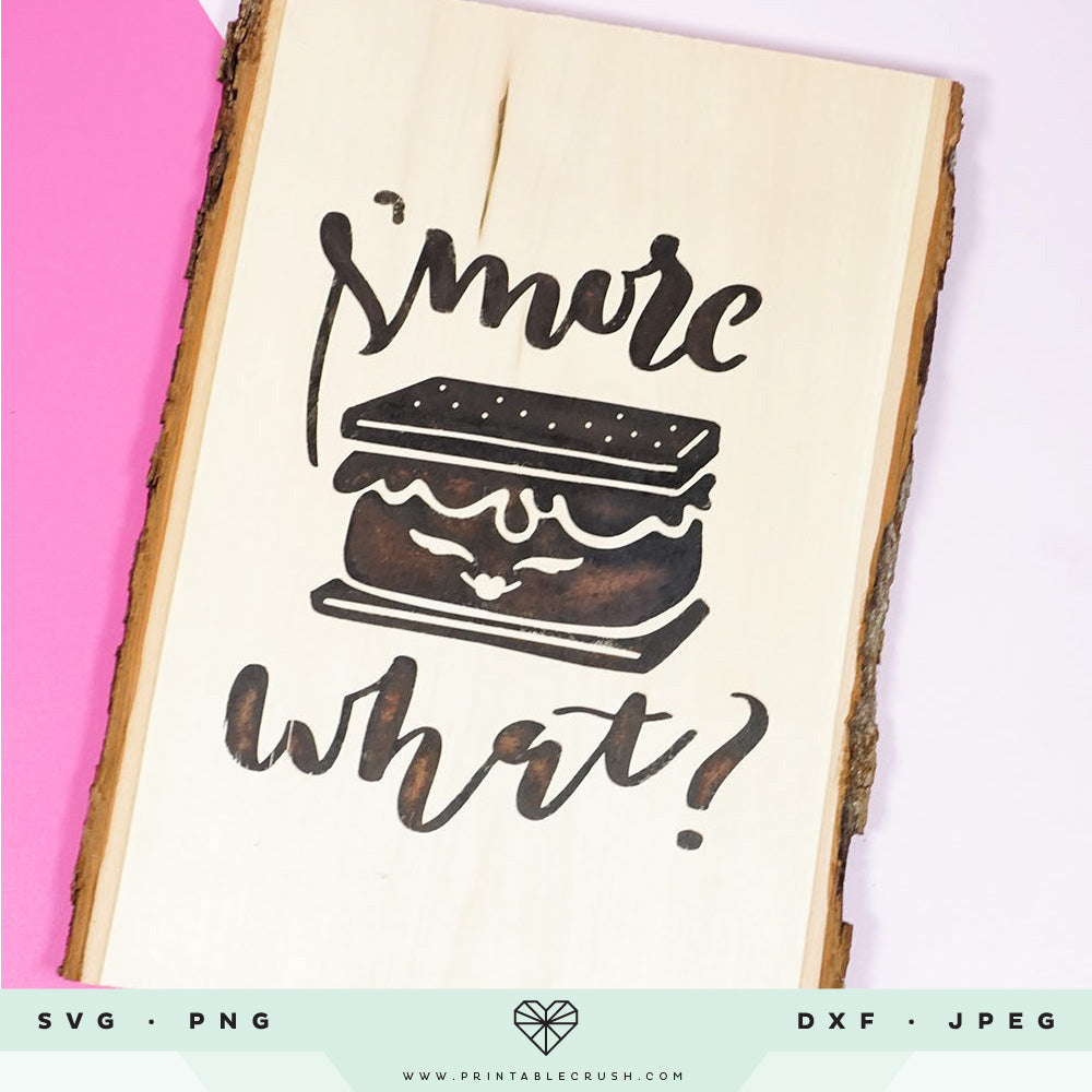 Glamping and S'mores SVG Files