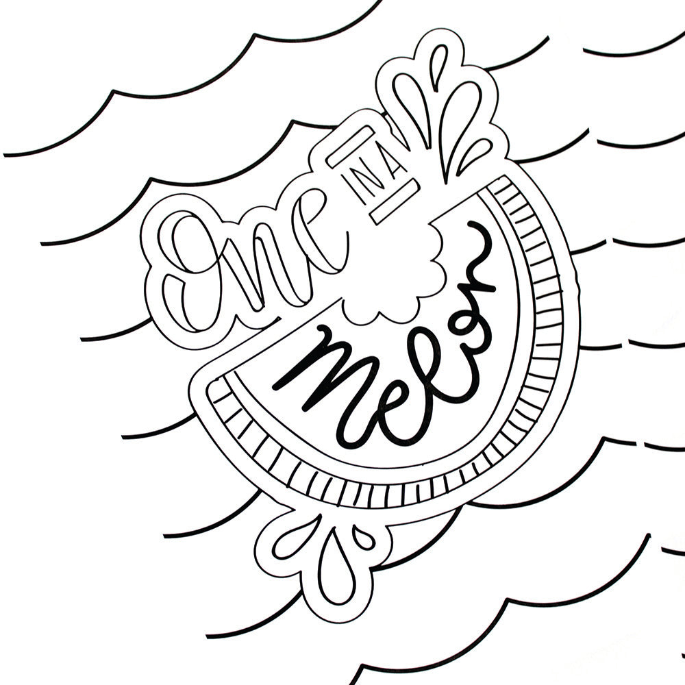 Summer Fun Coloring Pages