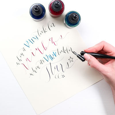 Casual Calligraphy Worksheets