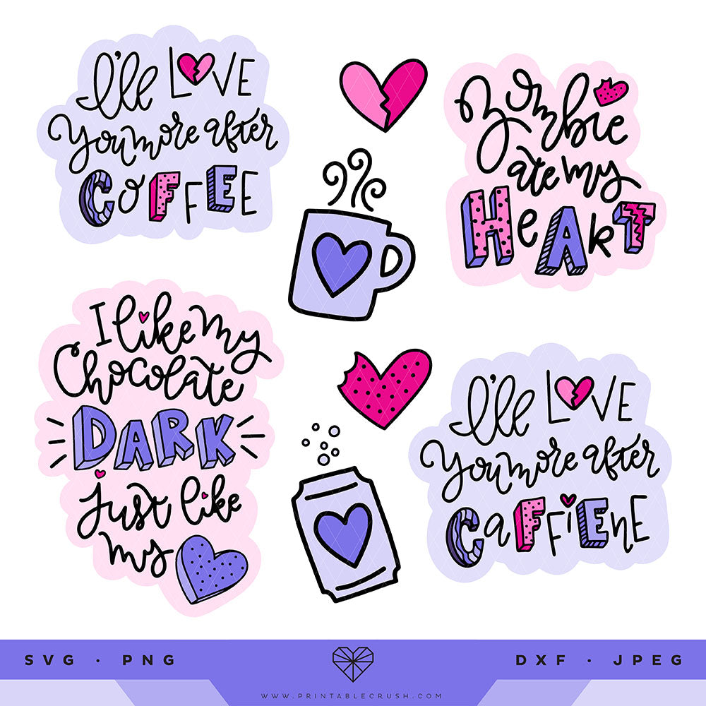 8 Funny Anti-Valentine SVG Files